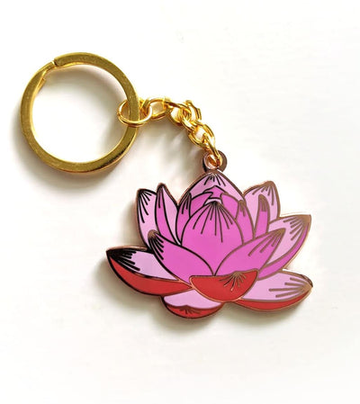 Lotus Keychain