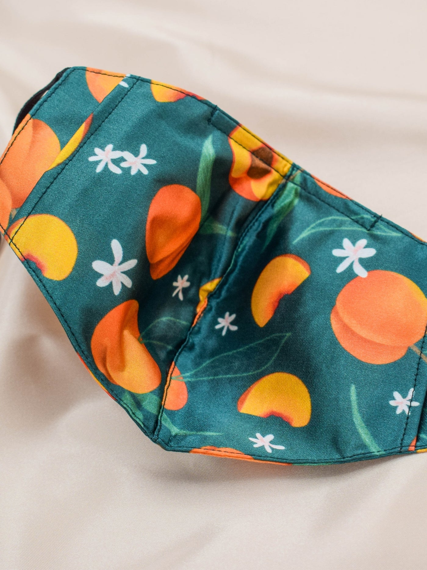 Peaches Silk Face Mask